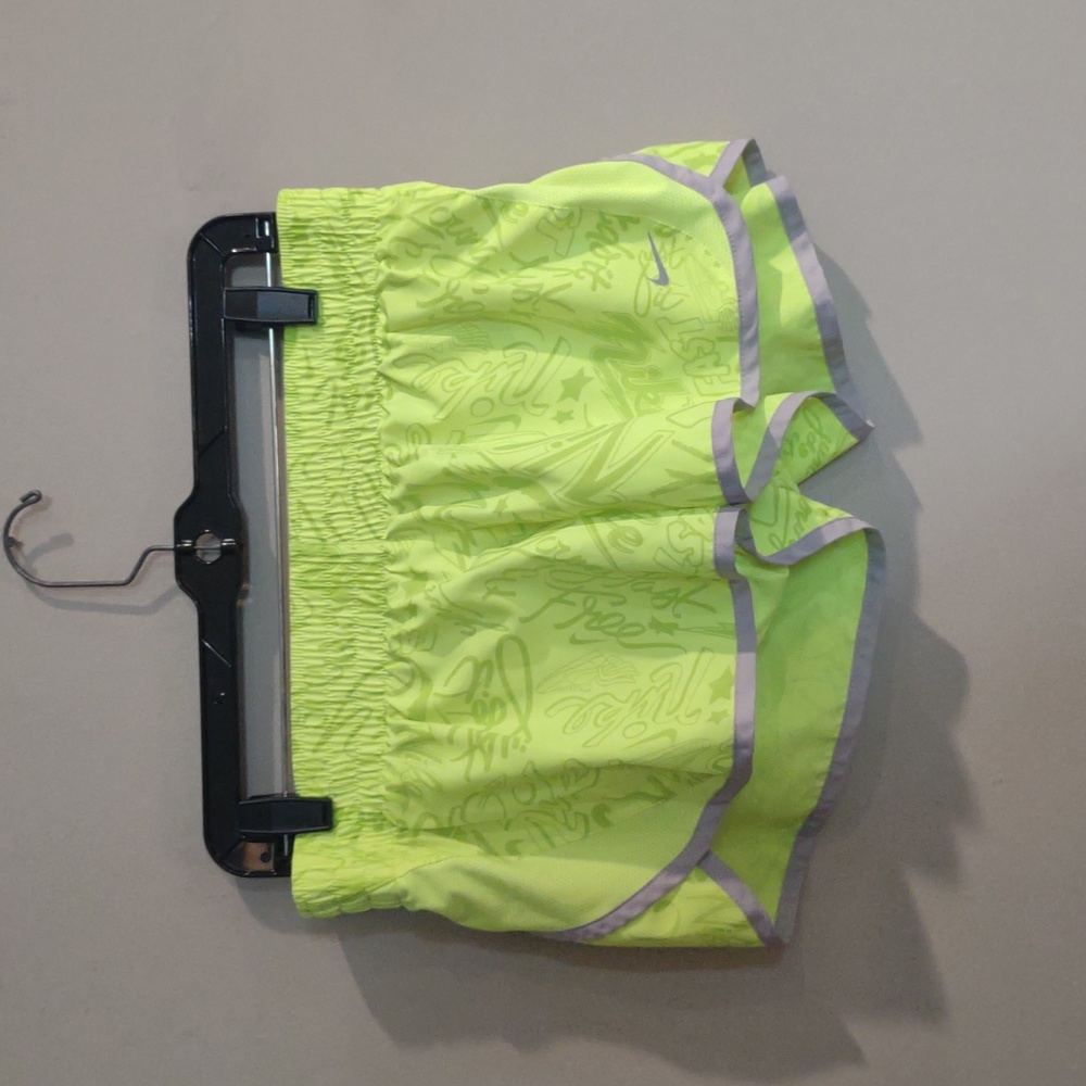 Nike Women's Large Florescent Green‎ Athletic Shorts
